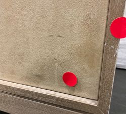Open Box: Modern Heirloom Leather Bar Cabinet (36") - Seadrift