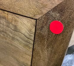 Open Box: Oakleigh 2 Drawer Nightstand (32") - Heirloom Wheat, Traditional Hardware