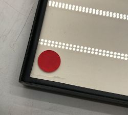 Open Box: Stowe Modern Metal Frames, 25"x25" (8" x 10" Opening) - Black