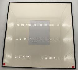 Open Box: Stowe Modern Metal Frames, 25"x25" (8" x 10" Opening) - Black