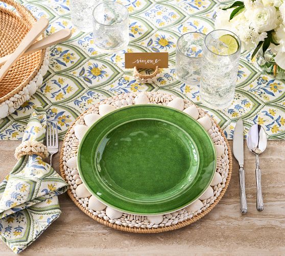 Cabana Outdoor Melamine Dinner Plates - Set of 4