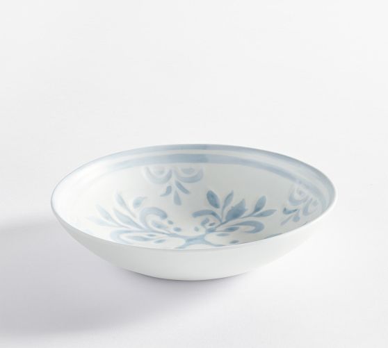 Chambray Tile Outdoor Melamine Cereal Bowls - Set of 4