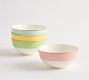 Cynthia Rowley Icon Stoneware Cereal Bowls - Mixed Set of 4