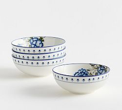 Kravet Rosehill Stoneware Cereal Bowls - Set of 4