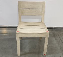 Open Box: Indio Modern Outdoor Dining Side Chair - Biscotti