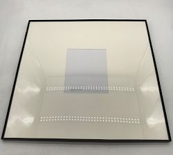 Open Box: Stowe Modern Metal Frame, 25" x 25" (8"x10" Opening) - Black