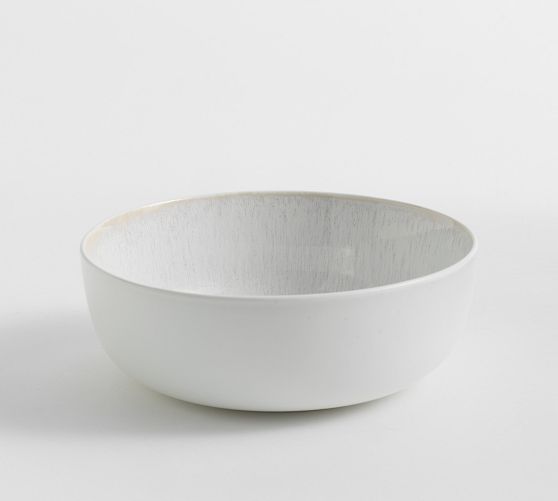 Modern Reactive Glaze Stoneware Cereal Bowls - Set of 4