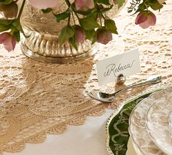 LoveShackFancy Lace Table Runner