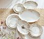 LoveShackFancy Neutral Floral Porcelain Serving Platter