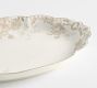 LoveShackFancy Neutral Floral Porcelain Serving Platter