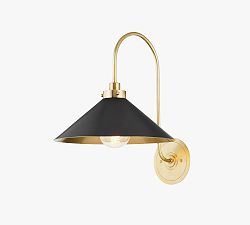 Molly Metal Single Sconce (12")