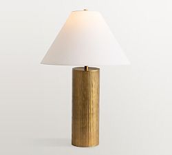 Larsen Metal Cylinder Table Lamp (27")