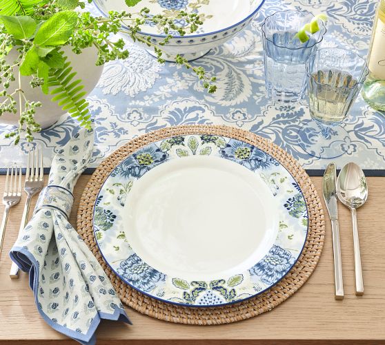 Kravet Arboretum Stoneware Dinner Plates - Set of 4
