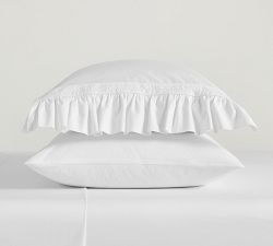 LoveShackFancy Ruffle Crochet Pillowcases - Set of 2