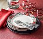 Stewart Plaid Stoneware Dinner Plates - Set of 4