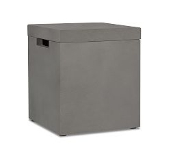 Open Box: Arbor Rectangular Propane Tank Storage Cover (18") - Flint