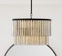 Astrid Capiz Round Chandelier (24")