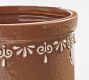 Gingerbread Stoneware Utensil Holder