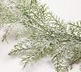 Snowy Wreath Chargers - Set of 4