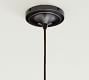 Glass Globe Cord Pendant (9"-13")