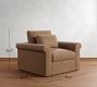 Westwood Roll Arm Deep Seat Leather Chair