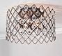 Arden Crystal Flush Mount (13")