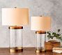 Murano Metal &amp; Glass Table Lamp (24"-31")