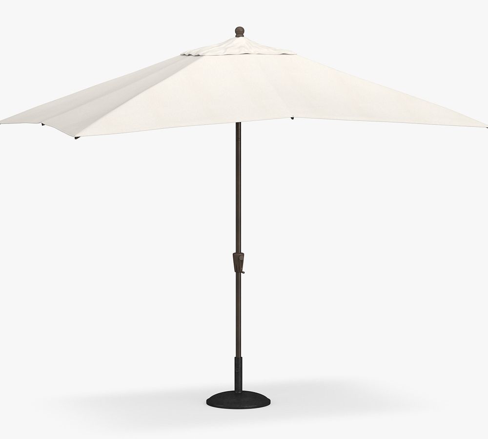 half rectangular patio umbrella with tilt Yclty Button Tilt, 79x39 Inch, Balcony Umbrella, 45° Adjustment, Adjustable Height 73~98 Inch (Base Not Included) (Color : Brown) : Patio, Lawn & Garden resistant performance with European Standard Level 4 color fastness Adjustable Vertical Tilt Rectangular Patio