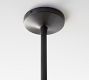 Tapered Metal Shade Linear Chandelier (43")