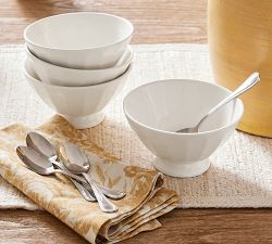 Heirloom Stoneware Cereal Bowls - Set of 4