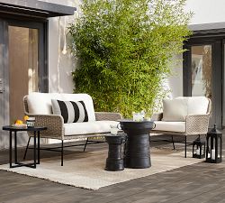 Tulum Wicker Outdoor Loveseat (45")