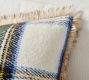 Stewart Plaid with Faux Fur Back Pillow Cover