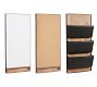Trenton 3-Piece Essential Organization Set with Whiteboard