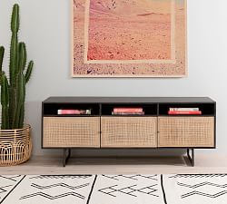 Dolores Cane Media Console (65")