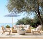 Harbour Textured Striped Outdoor Pillow