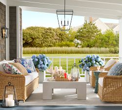 Westport Wicker Outdoor Sofa (82")
