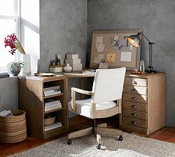 Printer's Corner Desk (88.5")
