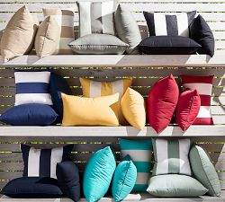 Sunbrella® Solid Outdoor Pillow