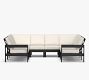 Malibu Metal 8-Piece U-Shaped Outdoor Sectional (115")