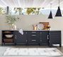 Malibu Metal Outdoor Kitchen Convertible Refrigerator Cabinet (29")
