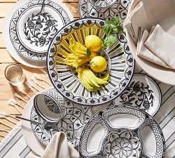 Marrakesh Outdoor Melamine Dinner Plates - Set of 4