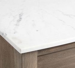 Alexandra Marble 3-Drawer Dresser (33.5")