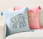 Roller Rabbit Elephant Decorative Pillow Cover