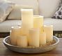Standard Flameless Outdoor Pillar Candle - Ivory