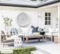 Indio Eucalyptus Rectangular Outdoor Coffee Table (43")