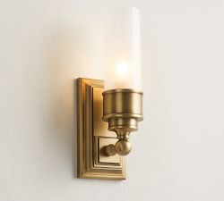 Sussex Tube Sconce (12")