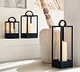 Decker Acacia Wood Outdoor Lantern