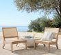 Harbour Textured Striped Outdoor Pillow