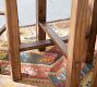 Abbott Concrete &amp; Acacia Outdoor Bar Height Table (34")