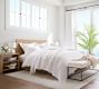 Belgian Flax Linen Diamond Quilt